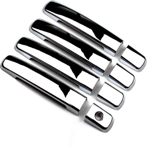 For Nissan QASHQAI J10 2007 2008 2009 2010-2014 Chrome Door Handle Cover Trim