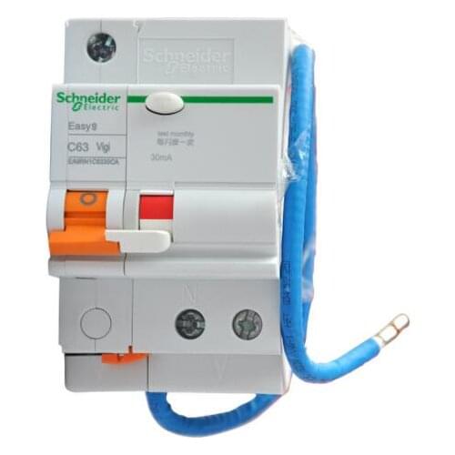 EA9RN1C2530CA 1P+N | C | 30mA | 25A EA9R leakage protection circuit breaker