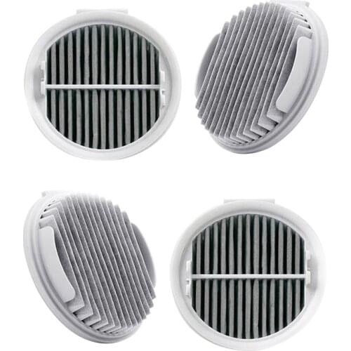 4Pcs Hepa Filter For Xiaomi Roidmi Wireless F8 Smart Handheld Vacuum Cleaner Replacement Efficient Hepa Filters Parts Xcqlx01Rm