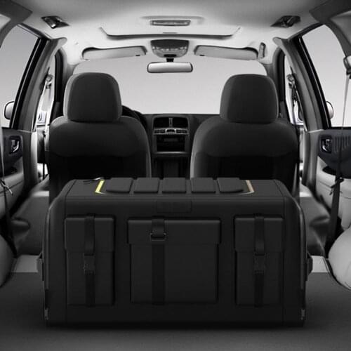 Multifunctional Foldable Car Trunk Storage Box With Lid Car Trunk Storage Box Large Capacity For Audi A3 A4 A5 A6 Q5 Q7