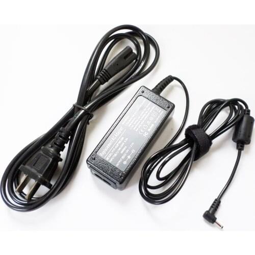New 40W AC Adapter Battery Charger Power Supply Cord For Asus Eee PC 1001P 1005P 1005H 1008P 1015T 1015B 1016P 1018P 1025C 1101H