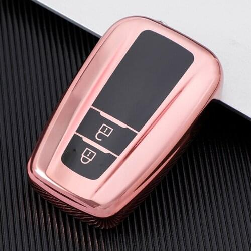 Carrying TPU Car Key Fob Cover Case Shell Skin Holder Protect For Toyota CHR C-HR Prado 2017 2018 Prius Camry Corolla RAV4 2018