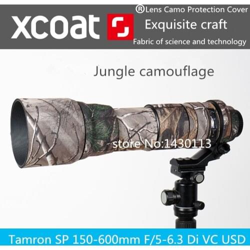 Camera Lens Coat Camouflage Tamron SP 150-600mm F/5-6.3 Di VC USD lens guns clothing he found himself a guns clothing (A011)