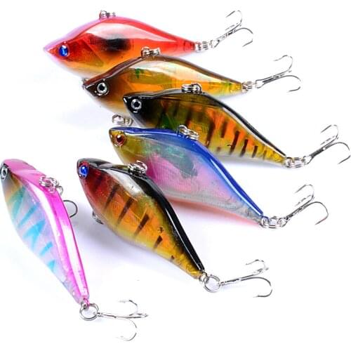 Gorgons Fishing Lure 6cm 13g Sinking Full Swimming Vibe Long Casting Artificial Bait Lipless Crankbait Wobbler
