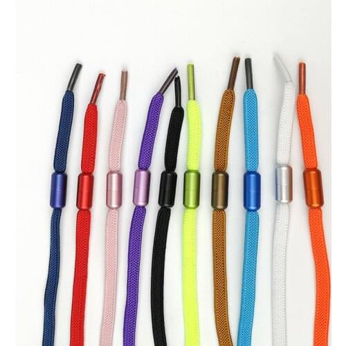 Baasploa Shoelaces 2021 Shoe Accessories Sneakers Flat Elastic Locking Shoelace No Tie Shoelaces Creative Sneakers Strings