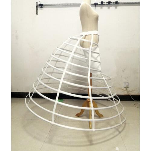 New Modern Style Special-Shaped Birdcage Skirt Back-Up Krynolin Dress Graduation Design Performance Petticoat