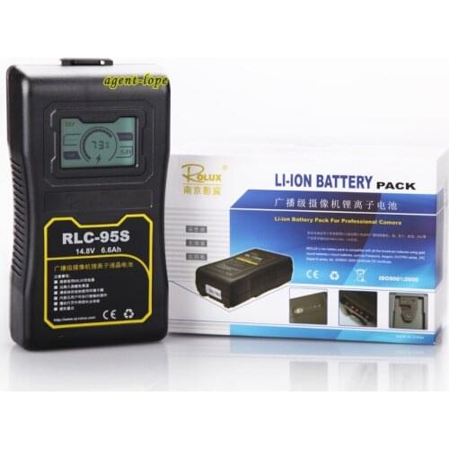 LCD display 95Wh Li-ion Battery V-Mount V-Lock for DSLR Camera Camcorder