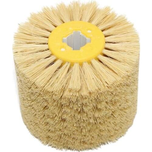 1 Pcs 120X100X19mm Sisal Bristle Polishing Waxing Wheel Brush for Furniture Surface Mirror Finish