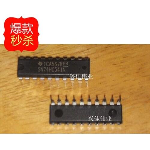 10PCS New original authentic 74HC541 SN74HC541N DIP20 Logic - Buffers drive