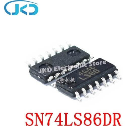 10pcs SN74LS86DR 74LS86DR 74LS86 SOP-14 New IC