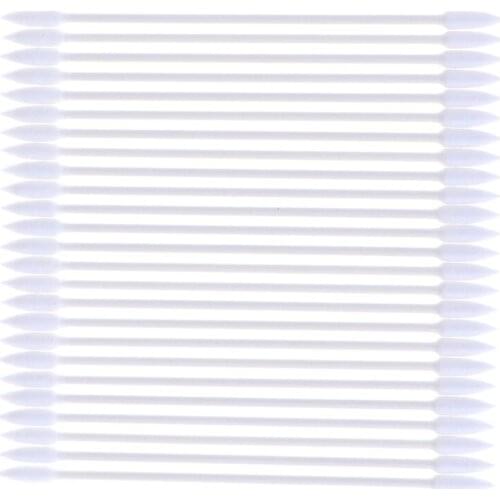 25PCS Cotton Disposable Stick Cleaning Tool for Earphone Phone Charge Port