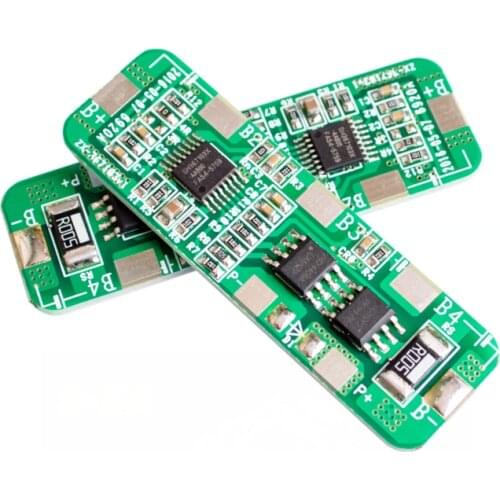 4A-5A PCB BMS Protection Board for 4 Packs 18650 Li-ion lithium Battery Cell 4S