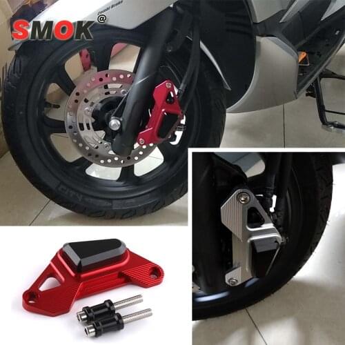 SMOK Motorcycle CNC Aluminum Front Disc Caliper Brakecaliper Brake Guard Protector Cover For Honda PCX 125 150 PCX125 PCX150