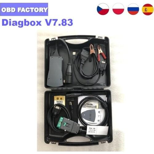 Golden Diagbox V7.83 Lexia3 PP2000 Firmware 921815C Lexia 3 Car Diagnostic Tool