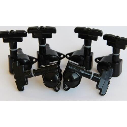 Wilkinson Guitar Tuners Black 3x3 Imperial Style Guitar Tuning Pegs WJ-309