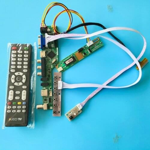 Kit for LP171WP4 1440X900 30pin Display remote LED VGA HDMI Screen Audio USB Controller Board monitor Panel AV 1 lamps TV 17.1"