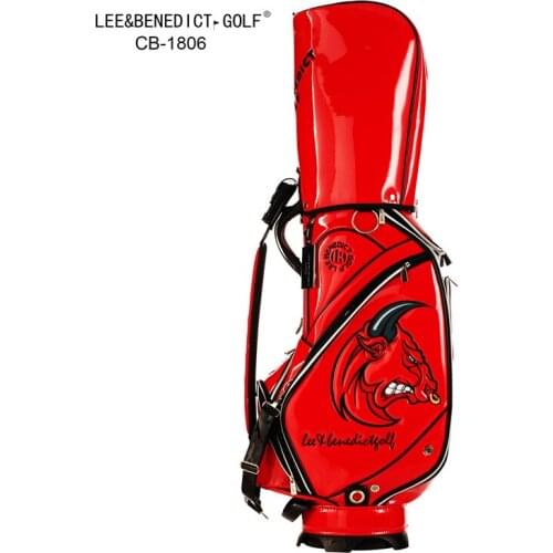New LB golf bag mens and womens standard bag 5-hole golf club bag three dimensional embroidery waterproof