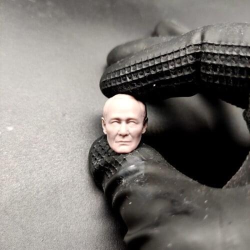 Blank 1/12 Scale The OCTB Wai-Man Chan Head Sculpt Unpainted Fit 6" ML Figure