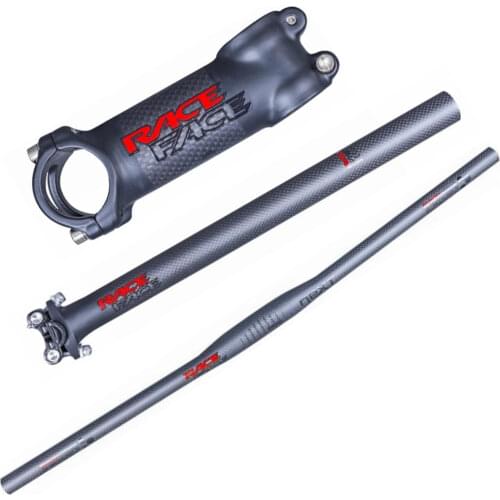 Carbon handlebar set Race Face Next mtb bike handlebar + seatpost + stem carbon handlebar road mountain bike parts