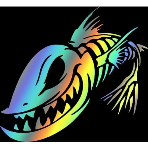 S50738# Various Sizes/Colors Car Stickers Vinyl Decal Fisherman Go Fishing V9 Motorcycle Decorative Accessories Creative