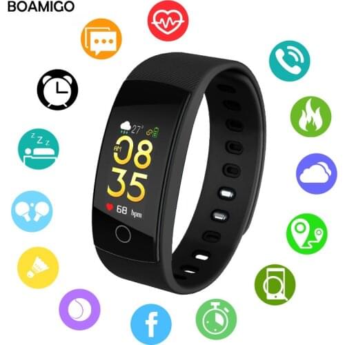 Smart Watches Color Screen Smart Bracelet Wristband Bluetooth Watch For IOS Android phone Message Reminder Sleep Monitoring