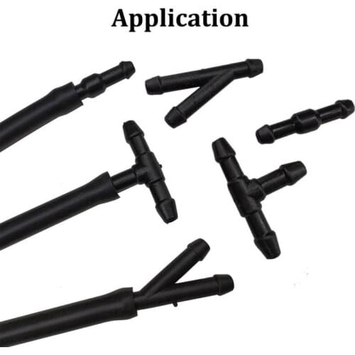 Fittings Connector Hose Nozzle Universal Water Windshield Wiper 36pcs Pipe