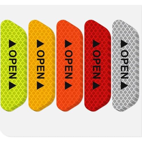 Car OPEN Reflective Tape Warning Mark Notice Bicycle for BMW 760Li 320d 135i 335is Scooter Gran E36 F30