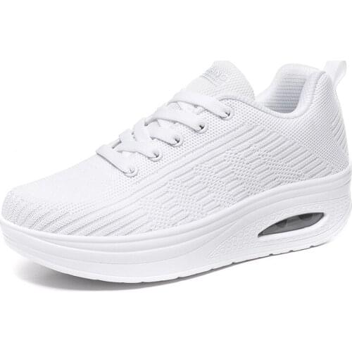 Tenis Feminino Women Tennis Shoes tenis mujer Height Increasing Gym Sport Shoes Female Stability Athletic Sneakers black Trainer