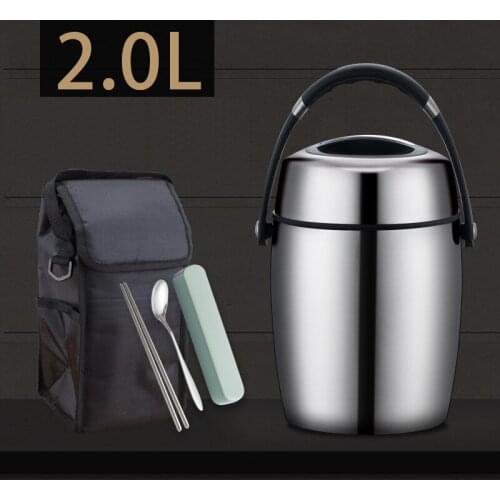 10 Hour Vacuum Thermal Bento Box Stainless Steel School Student Large 3 Layer Food Container Leakproof Lunch Box For Kids Adult