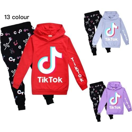 Spring Autumn Children Clothing Boys Girls Clothes Suit Letter Printing Hoodie+Pants 2Pcs/sets Fashion Toddler Kids Tracksuits