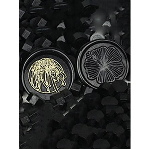 200pcs Fire Paint Wax Fire Paint Wax Octagon Seal Golden Pearlescent Set Bottled Wax