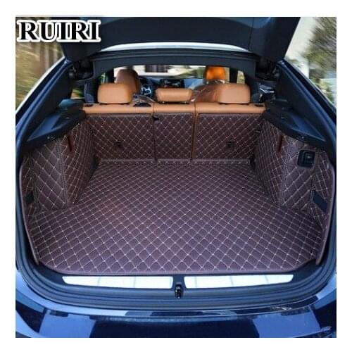 High quality! Special car trunk mats for BMW 640i GT G32 2019 waterproof boot carpets cargo liner for 640i GT 2018,Free shipping