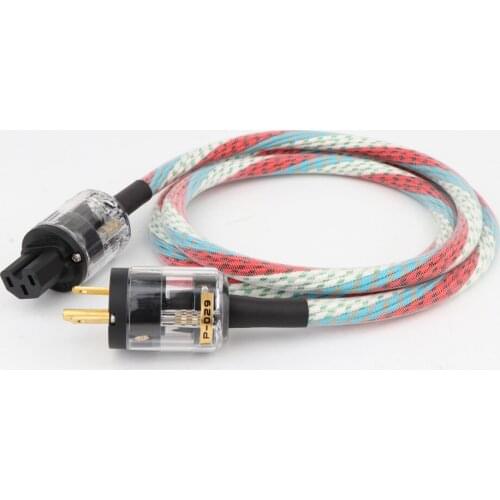 Hi-END Western Electric RED COPPER US/EU AC POWER CORD CABLE