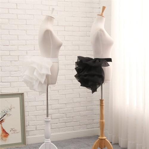 Cosplaydiy Women Lolita Dress Boneless Back Petticoat Steampunk Lolita Dress Adjustable Soft Daily Underskirt Pannier L320