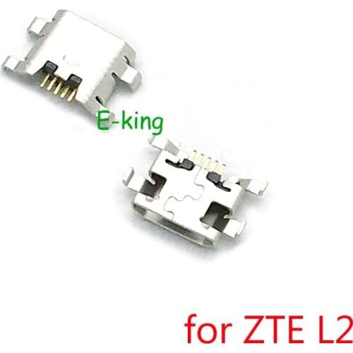 100PCS For ZTE Blade L2 S6 5.0 U807 N983 N807 U956 N5 N909 N798 N980 Micro Usb Charging Connector Plug Dock Socket Port