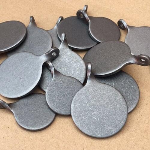 3 Pcs Airsoft Hunting Wargame Stainless Steel Target Bullseye 3cm 4cm for Shooting Slingshot Catapult Aim CS Force Dia