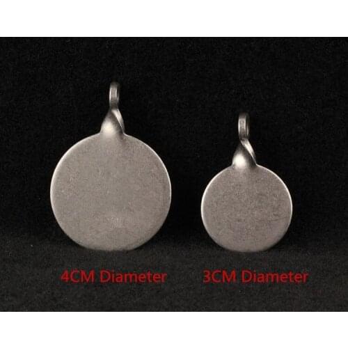 5pcs/lot Stainless Steel Target Bullseye Dia 4cm Center of Box Target Thickening Box for Shooting Gun Hunting Slingshot
