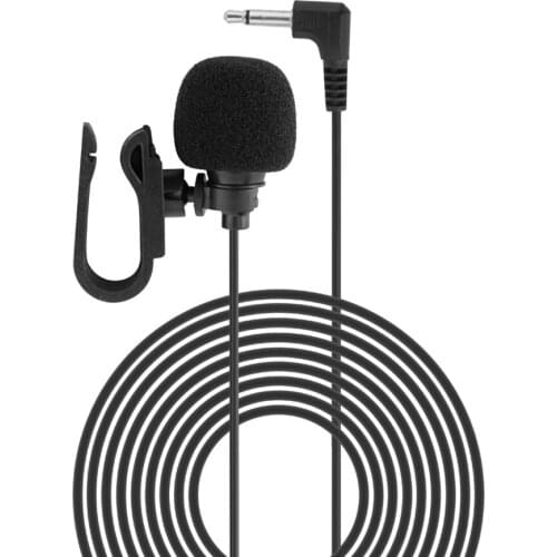 Car Audio Microphone 3.5mm Jack Plug Mic Stereo Mini Wired External Microphone for PC Auto Car DVD Radio