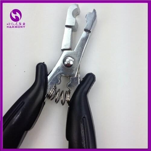 Free shipping 1pc Stainless Steel Rebond Remover Hair Pliers rebonds remover C shape plier