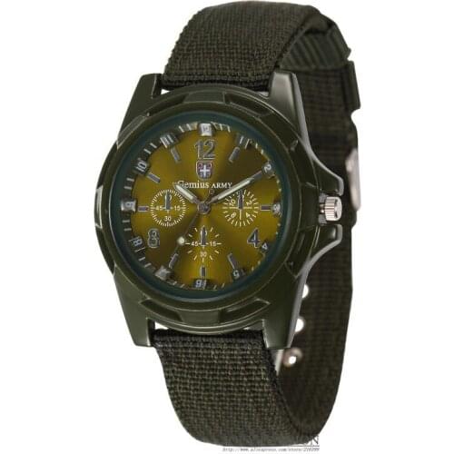 2019 New Watches Men Top Brand Luxury Casual Military Quartz Sport Watch Soft Nylon Band Male Clock Wristwatch Relogio Mascul