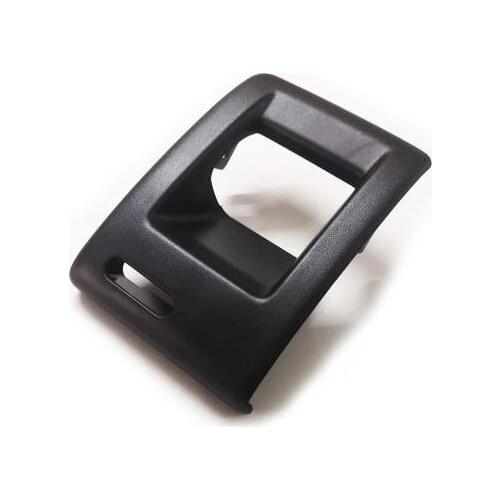 Black Rear Seat Backrest Lock Trim Panel Cover Left Side For VW Passat B6 CC