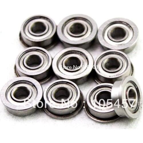 10pcs Shielded Model Flange Bearing 3 x 8 x 3mm Bearings MF83ZZ