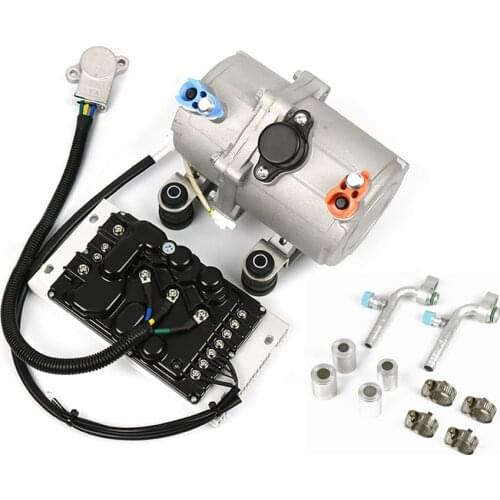 12V 24V electric air conditioning compressor,New energy Modified electric compressor without fuel consumption