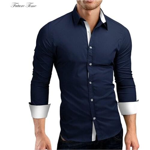 Future Time Men's Long Shirts