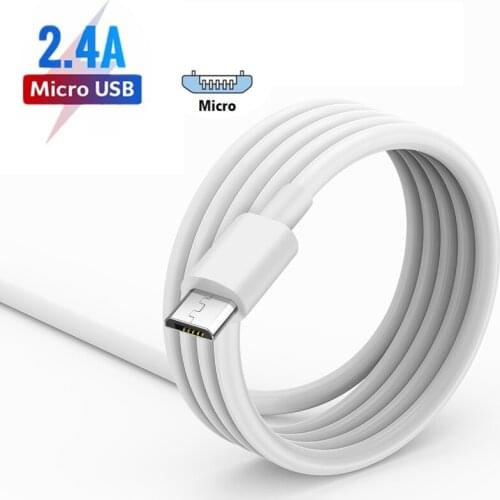 1M/1.5M/2MLong Micro USB Charging Cable For Huawei Honor 7a pro 7c 8C 8X Y7 2019 Data Sync Cabo For Samsung S5 S6 S7 J3 xiaomi