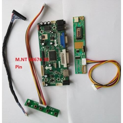 Kit for LTN170P1-L02 Controller board 1680X1050 1 lamps LVDS Signal VGA HDMI DVI 17" Driver screen 30pin Panel monitor