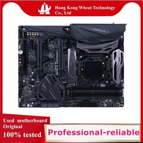 For ASUS ROG MAXIMUS X HERO (WI-FI AC) Motherboard Socket LGA 1151 M.2 nvme ssd For Intel Z370 Original Desktop Used Mainboard