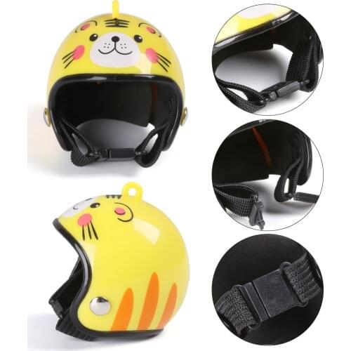 Mini Pet Chicken Bird Helmet Protective Helmet Gear Sun Rain Protection Toy Bird Hens Small Pet/Doll Supplies Accessories