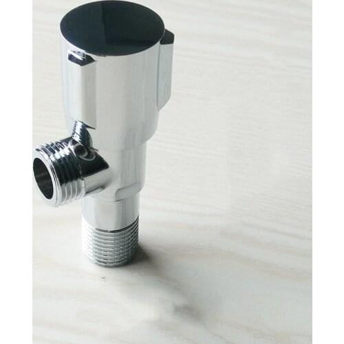 All copper thickened explosion-proof angle valve three wheel triangle valve water heater toilet water stop valve