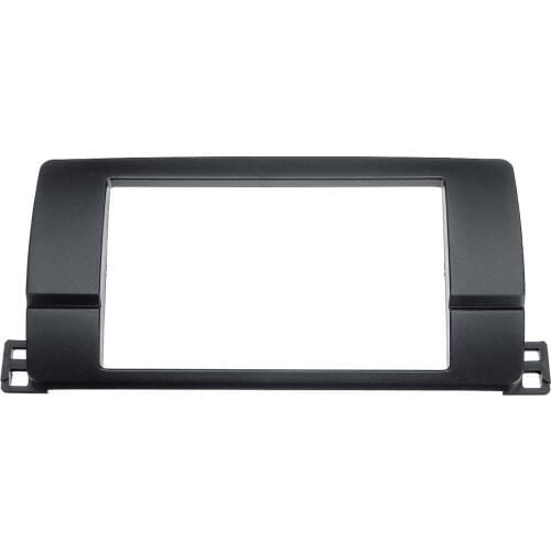 Car Radio Fascia Stereo Panel Dash Mount Refitting Trim Frame Bezel Kit for BMW 3 Series E46 1998-2005
